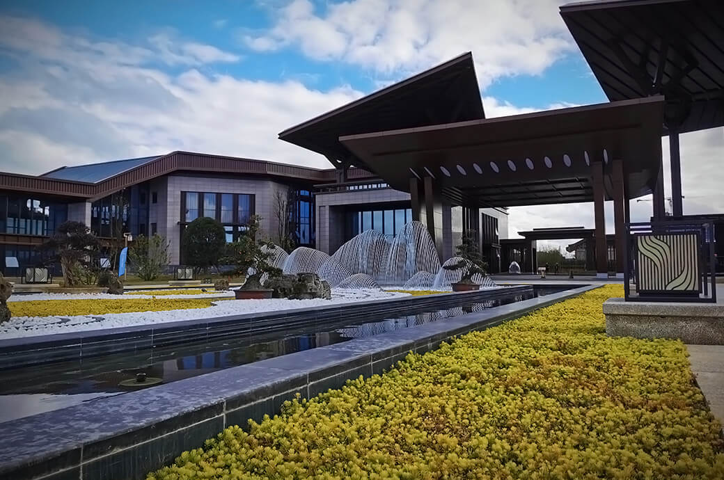 水景水藝，溫泉水景