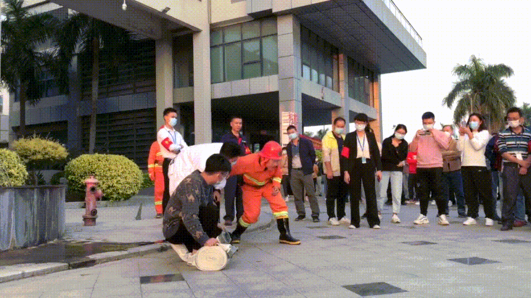 戴思樂集團消防應(yīng)急演練活動