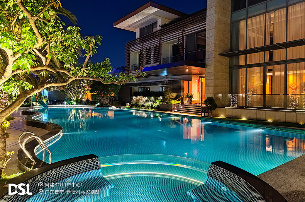 別墅泳池，泳池SPA