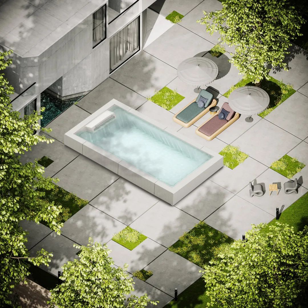 現(xiàn)代風 vs 古典風？豪華別墅游泳池設計風格搭配案例參考！